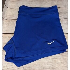 Nike Volleyball Spandex Womens XL  Dri-Fit Gym Royal Blue - New Without tags